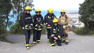 OceanaGold Waihi Mines Rescue Team climbs Mauao