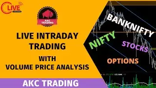 Opening Hour LIVE TRADING with Price Volume Analysis | #NIFTY #BANKNIFTY