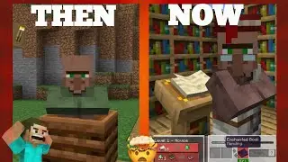 Tried Converting a Nitwit Villager&hellip; Here&rsquo;s What Happened!😱😱🧐(MCPE)(1.21.132)