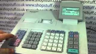 How To Program A PLU On The SHARP XE-A307 / XE-A407 / XE-A507 Cash Register