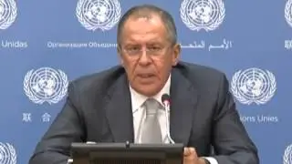 Брифинг С.Лаврова 26.09.2014 &laquo;на полях&raquo; 69-й сессии Генеральной Ассамблеи ООН, Нью-Йорк