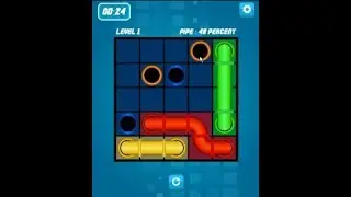 Pipe flow puzzle game level1 to level10 complete