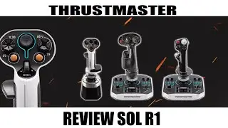 REVIEW Thrustmaster Sol-R 1 Flightstick | The new star in the space sim sky? | DE