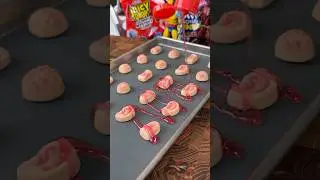 👻 &ldquo;Peeling Back Gummy Body Parts&hellip; This Got Creepy FAST! #candy #musttry #halloween #shorts #yum