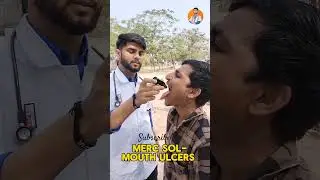 Merc sol-||mouth ulcer #bhms #medical #shorts