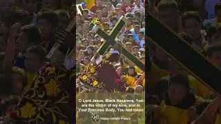 Black Nazarene Feast Day Prayer (January 9) #catholicprayer #blacknazarene #jesuschrist