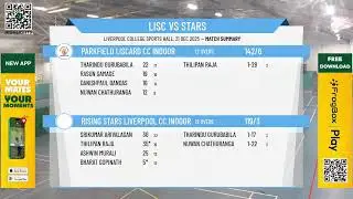 Parkfield Liscard CC Indoor v Rising Stars Liverpool CC Indoor