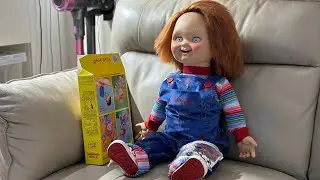 Chucky plush doll unboxing｜娃鬼回魂￼1:1公仔￼開箱