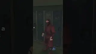 Ninja Locker Flip!🔒🚪 #gamingshorts #rockstargames #bully
