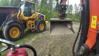 Laying water line and installing grey water filter in small summer house PART 27