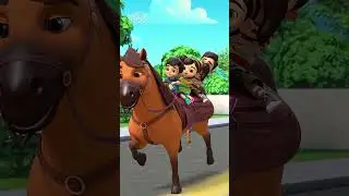 Lakdi ki Kathi 🐴 | #shorts #lakdikikathi #babyrhymes #kidsongs #kidscartoon