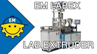 EM LabEx  - 3 Layer Lab Extruder - Test for Film Before Production - Blown Film Mini Extruder