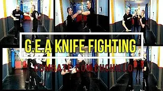 Combate con cuchillo sistema G.E.A Knife Fighting