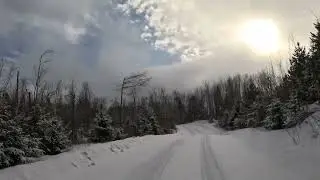 Maine roads less traveled.