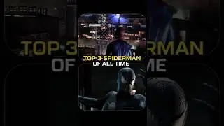 Top 3 SpiderMan of All Time 🕷️ #shorts #spiderman #marvel #facts #superhero