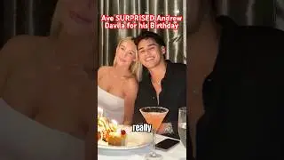 Ave *andrew&rsquo;s gf* SURPRISED Andrew Davila for his BIRTHDAY! #shorts