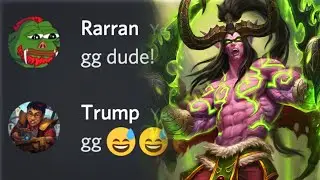 Facing Trump WITH MY BEST BUILD YET! | Hearthstone PVP Mercenaries Gameplay