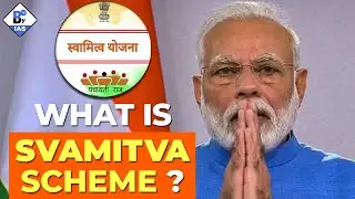 PM Modi launches SVAMITVA Scheme | Physical distribution of property cards | BE N BY IAS |
