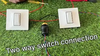 two way switch connection | light board fitting | two way switch ka connection | two way switch