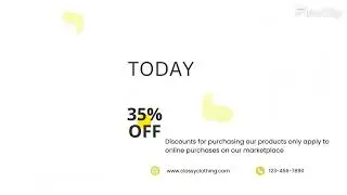 sale..sale...sale...for classy clothing of 35% off