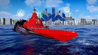 Modern Warships: One Of Underrated Destroyer | Uss DDGX With 3x X-51 Wave Rider Deadly Combination