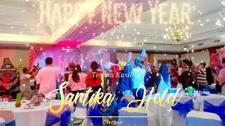 NEW YEAR 2025 Santika Hotel Cirebon Bersama Overflow Band #newyear2025 #newyear #party