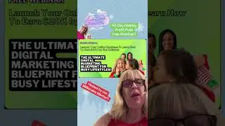 90-Day Holiday Profit Push Free Webinar!! #onlinebusiness #betterlife #singlemomstruggles