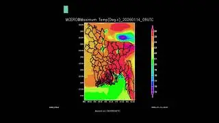 &ldquo;Next 3 Days Mysterious: Minimum & Maximum Temperature Model Prediction&rdquo;.Credit by ‪@MCERC‬