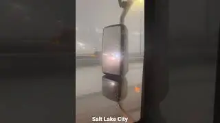 Storm in Salt Lake City