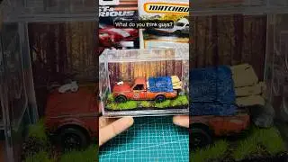 How customize hot wheels diorama #hotwheelscustom #diecastcustom #hotwheels #diecast