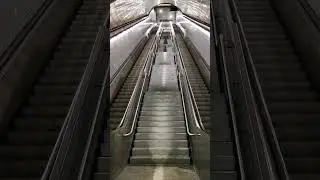 A thrilling ride on 190ft length escalator in Atlanta