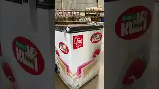 4FOX commercial deep freezer branding