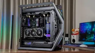 Siêu phẩm PC Custom ROG SRTIX HYPERION GR701 - i9 13900K - 128Gb DDR5