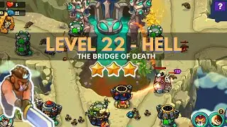 King of Defense: Level 22 HELL / THE BRIDGE OF DEATH / with basic heroes