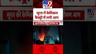 Surat में Chemical Factory में लगी आग | Fire Incident | #shorts