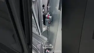 VTS AHU - Volume control damper with actuator & Canvas  #ducting #ductwork #hvac #airconditioning