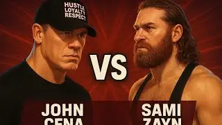 WWE 2K24 John Cena vs Sami Zane, universal title match!