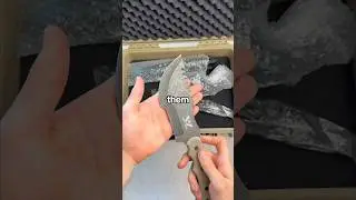 He returned these knives because they were too dull 🥺#knives #unboxing #mysteryknives