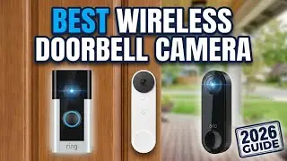 Best Wireless Doorbell Camera | Crystal Clear 2K & Dual Lens Security!