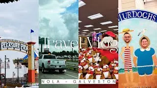 GALVESTON TRAVEL DAY | Extreme Weather in Texas, Buccee's Pit Stop, Spark by Hilton @ Galveston