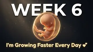 Pregnancy Week 6: Brain Growth & Limb Buds Form | 3D Fetal Development Animation