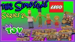 Lego Mini Figures The Simpsons Series 2 Blind Bags By Bins Toy Bin!
