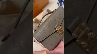 Unboxing New Pochette M&eacute;tis East West #lvbag #pochettemetiseastwest #pochettemetis