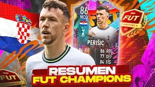 FICHO A PERISIC 86 OUT OF POSITION! RESUMEN DE FUT CHAMPIONS! FIFA 23 ULTIMATE TEAM