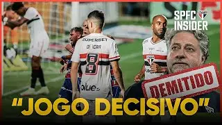 Ou reage HOJE&hellip; ou a CRISE explode de vez no SPFC!