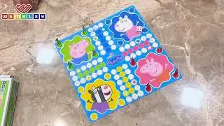 Wembley Peppa Pig Magnetic Ludo Board Game | 2 in 1 Snake and Ladder Children's Games