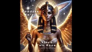 Ma'at Meditation | 741Hz Frequency | Clear Karma, Restore Balance, Love &  Truth | Full Moon Libra