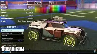 Rocket League Marauder Design with Vaticnator, Spiralis, Cobalt Proton | AOEAH.COM