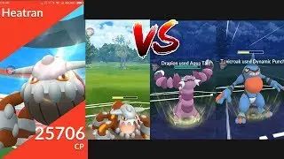 New Raid Boss Legendary Gen 4 Heatran against Toxicroak & Daprion?