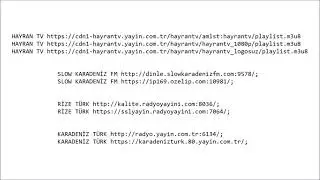 tv url adresleri